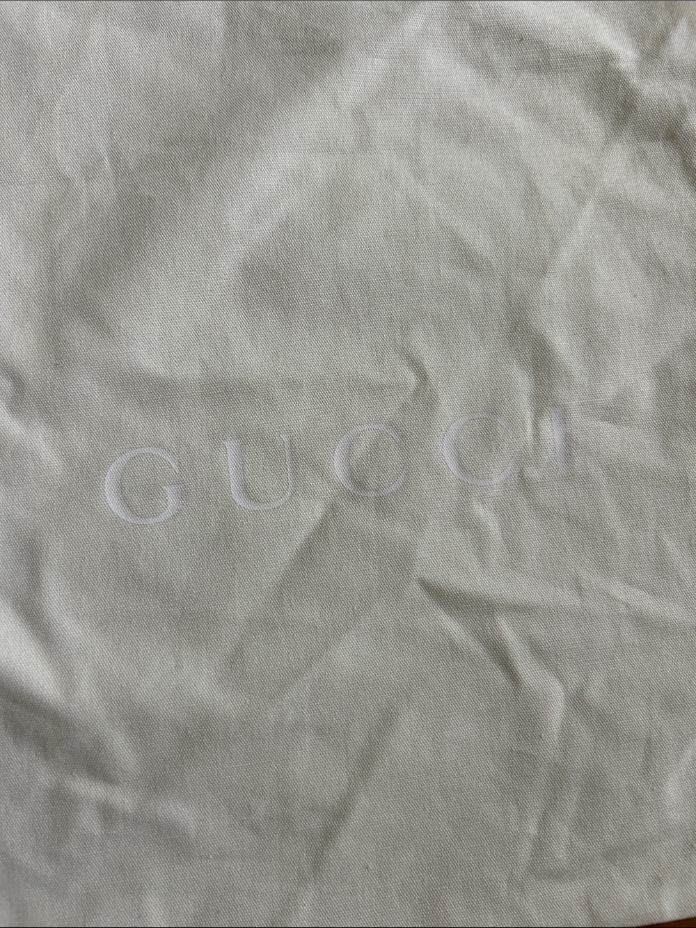 Gucci Cream canvas Drawstring Dust Bags - Picture 3 of 4